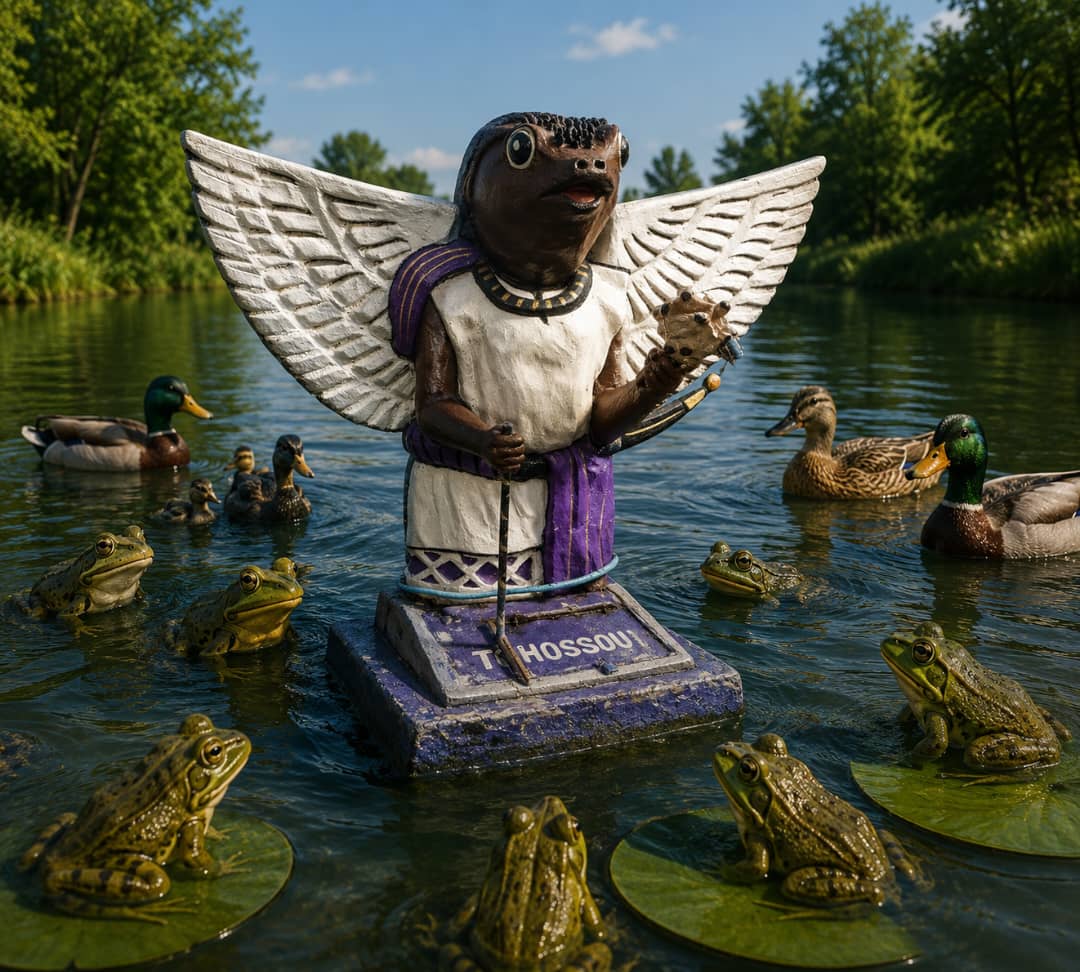 Divinité Tohossou du Temple des Grandes Victoires